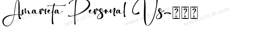 Amarieta Personal Us字体转换 Amarieta Personal Us字体转换